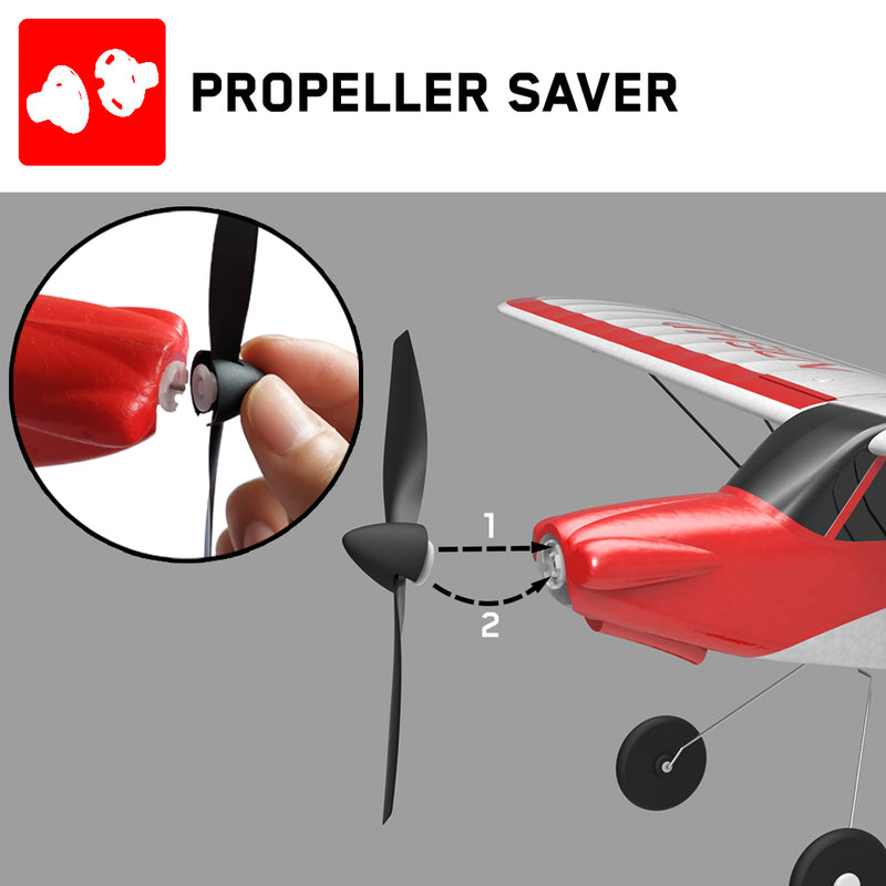VOLANTEXRC Sport Cub Park flyer 4ch RC Trainer Airplane for Beginners with Xpilot Stabilization System