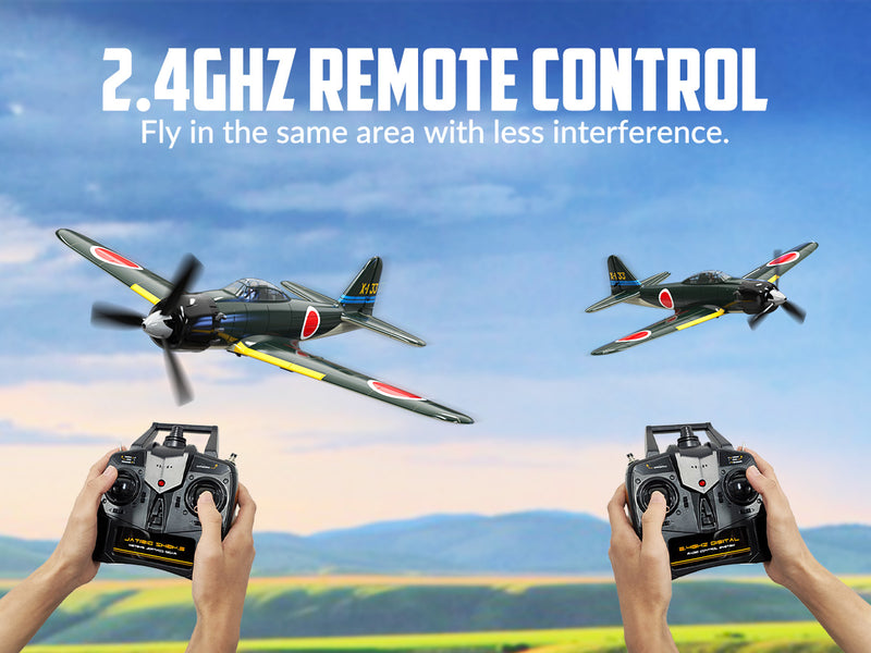 VOLANTEXRC Zero 4ch Remote Control Airplane for Beginners with Xpilot Stabilization System