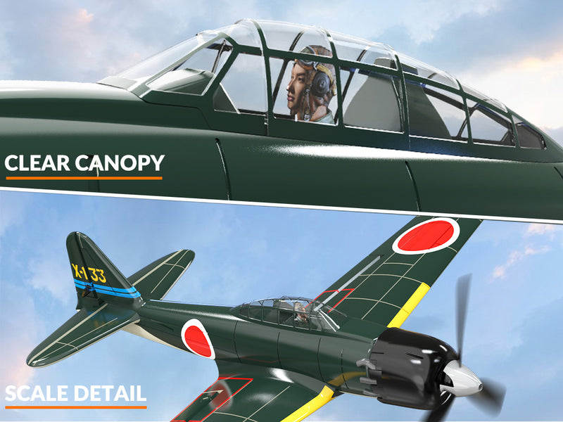 VOLANTEXRC Zero 4ch Remote Control Airplane for Beginners with Xpilot Stabilization System