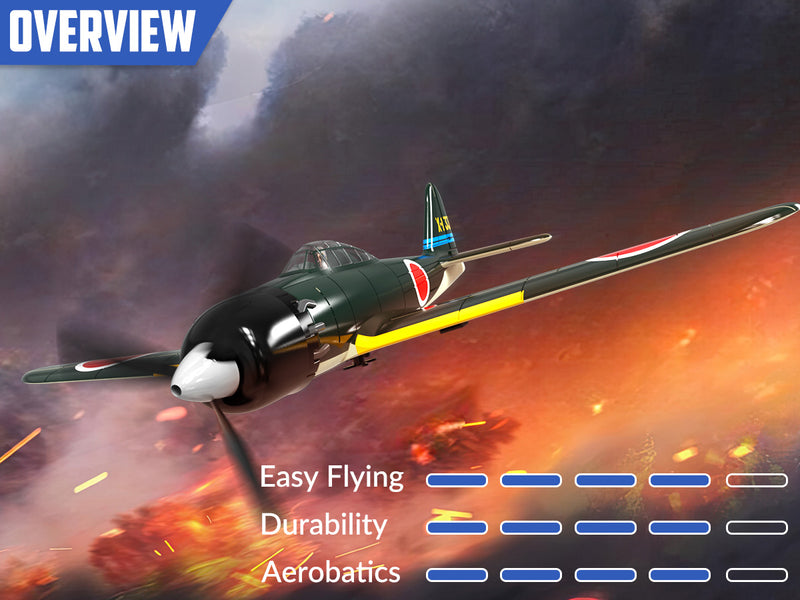 VOLANTEXRC Zero 4ch Remote Control Airplane for Beginners with Xpilot Stabilization System