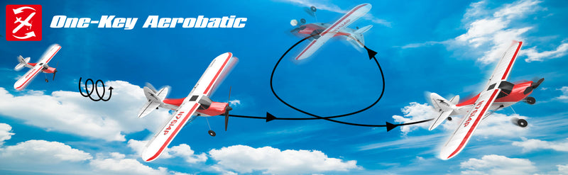 VOLANTEXRC Sport Cub Park flyer 4ch RC Trainer Airplane for Beginners with Xpilot Stabilization System