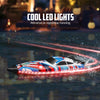 VOLANTEXRC Arrobolt Lumen S Brushless 35+MPH Fast RC Boat for Lakes RED