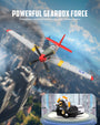 VOLANTEXRC Mustang P51 Easy Fly Warbird Remote Control Airplane for Beginners Xpilot Gyro Stabilizer （Red）