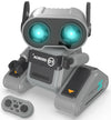 STEMTRON Rechargeable RC Robot Toys with Auto Demo, Dance Moves, Music for Kids (Black) EXHOBBY Dealer.