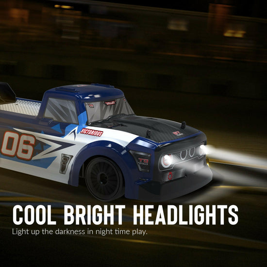 Racent Remote Control Car 1:14 Scale Drift RC Cars for Kids 2.4Ghz 4WD with Led Light EXHOBBY Dealer.