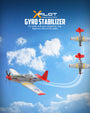 VOLANTEXRC Mustang P51 Easy Fly Warbird Remote Control Airplane for Beginners Xpilot Gyro Stabilizer （Red）
