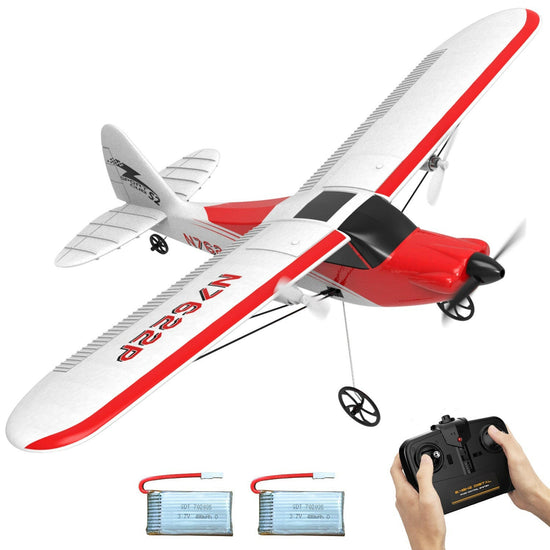 VOLANTEXRC Sport Cub 2channels Beginners RC Plane Gyro Stabilizer Easy Fly Remote Control Airplane EXHOBBY Dealer.