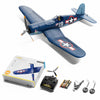 F4U 500mm RC Foam Airplane RTF with 2.4GHz Brushless Motor Gyro Stabilized for Beginners gift
