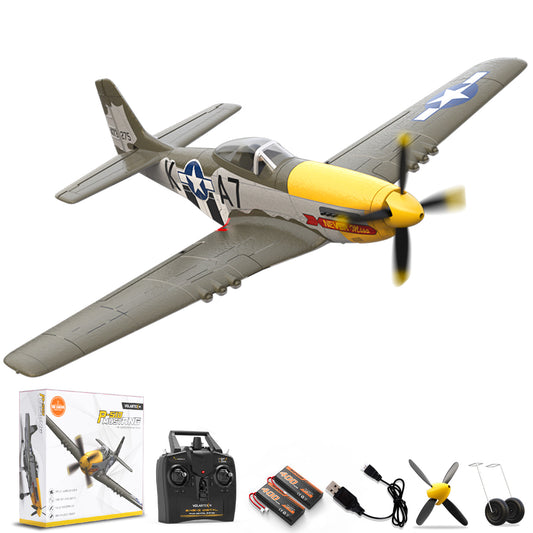 500mm RC Foam Airplane RTF with 2.4GHz Brushless Motor Gyro Stabilized for Beginners gift