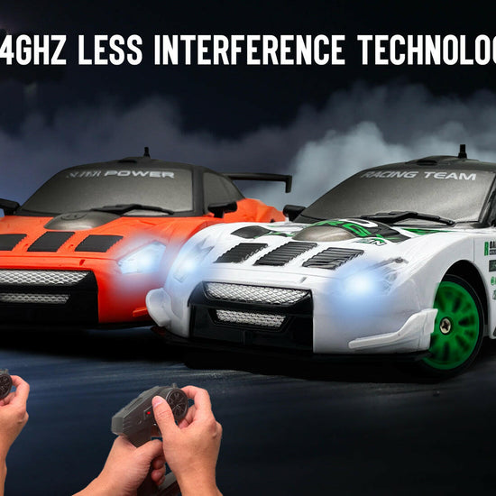 RACENT Blaze Racer: 1:24 Scale RC, 10MPH, LEDs, Drift EXHOBBY Dealer.