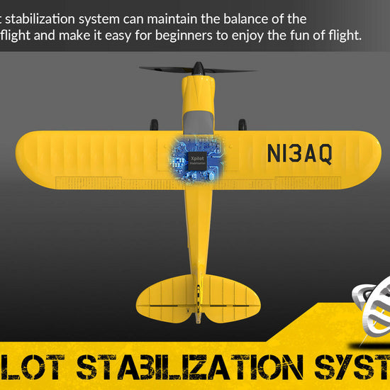 VOLANTEXRC Sport Cub 3ch Remote Control Airplane for Beginners Xpilot Stabilizer Easy Fly EXHOBBY Dealer.