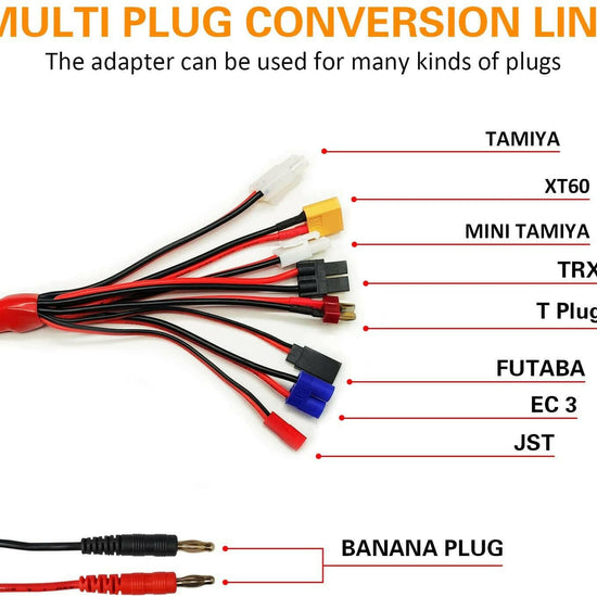 SUPULSE iMAX B6AC 1-6S AC/DC Lipo RC Battery Balance Charger Discharger - EXHOBBY