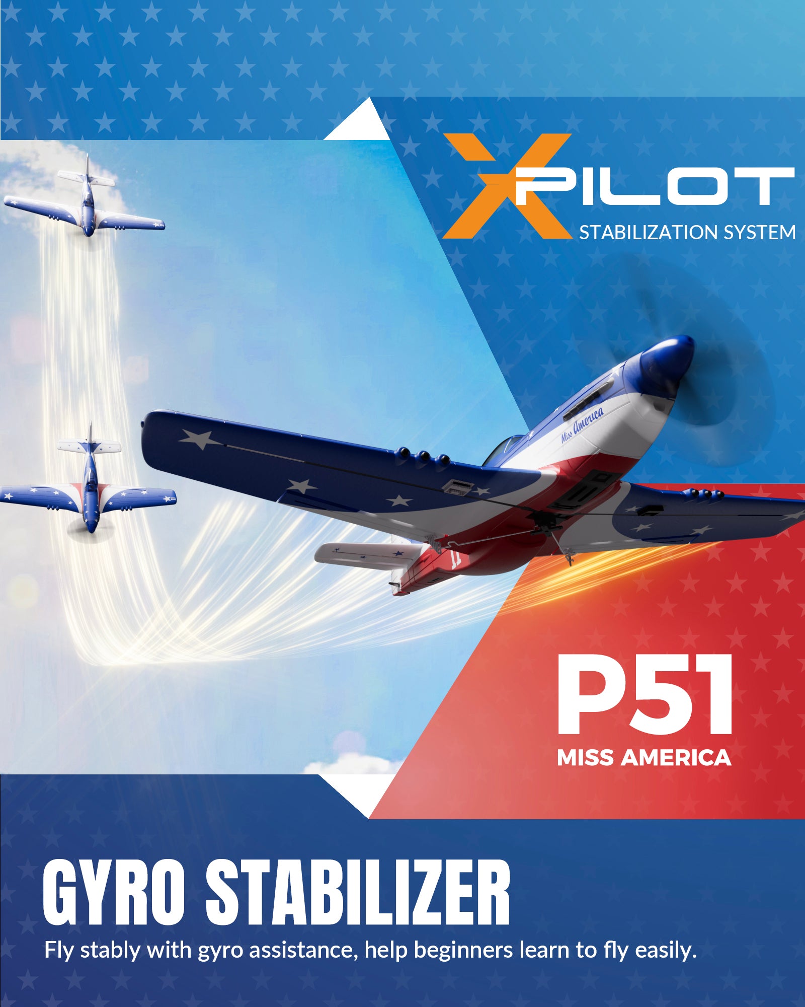 VOLANTEXRC P51D Mustang 