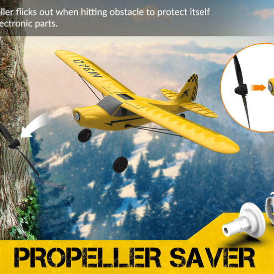 VOLANTEXRC Sport Cub 3ch Remote Control Airplane for Beginners Xpilot Stabilizer Easy Fly EXHOBBY Dealer.