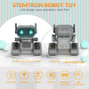 STEMTRON Rechargeable RC Robot Toys with Auto Demo, Dance Moves, Music for Kids (Black) EXHOBBY Dealer.