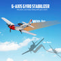 VOLANTEXRC 3-CH Airplanes P51 Mustang WWII Remote Control Airplane for Beginners with Gyro Stabilization System