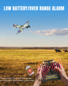 VOLANTEXRC Spitfire Scale Warbird RC Airplane for Beginners with Xpilot Stabilization System