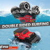 STEMTRON Amphibious Remote Control Car 1:20 All Terrain Off-Road Waterproof RC Monster Truck(Red) EXHOBBY Dealer.