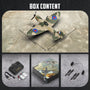 VOLANTEXRC 3-CH Airplanes Spitfire WWII Remote Control Airplane for Beginners with Gyro Stabilization System