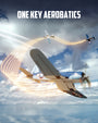 F4U 500mm RC Foam Airplane RTF with 2.4GHz Brushless Motor Gyro Stabilized for Beginners gift