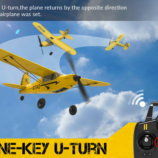 VOLANTEXRC Sport Cub 3ch Remote Control Airplane for Beginners Xpilot Stabilizer Easy Fly EXHOBBY Dealer.