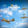 VOLANTEXRC Warhawk P40 Remote Control Airplane for Beginners with Xpilot Stabilization System