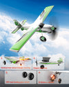 RC Foam Airplane Trainstar Stunt 500mm Wingspan RTF with 2.4GHz Brushless Motor and Gyro (Green)