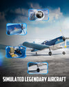 F4U 500mm RC Foam Airplane RTF with 2.4GHz Brushless Motor Gyro Stabilized for Beginners gift