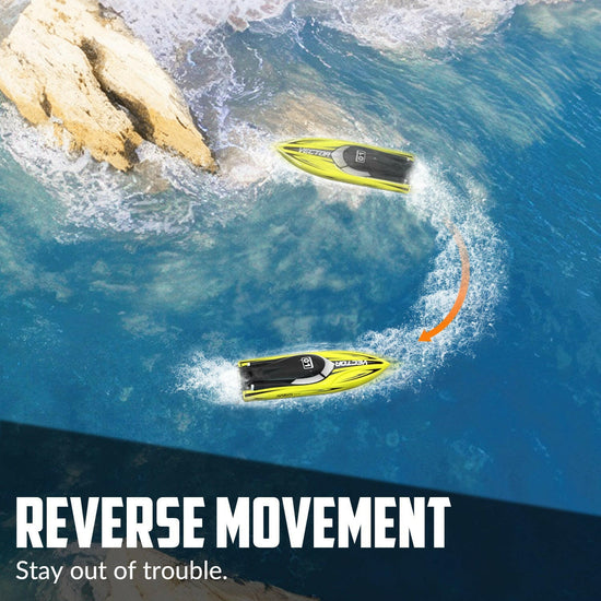 VOLANTEXRC Vector 35mph Fast Brushless High Speed Racing RC Boat Self Righting EXHOBBY Dealer.