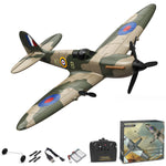 VOLANTEXRC 3-CH Airplanes Spitfire WWII Remote Control Airplane for Beginners with Gyro Stabilization System