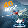 VOLANTEXRC 3-CH Airplanes P51 Mustang WWII Remote Control Airplane for Beginners with Gyro Stabilization System