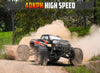 Racent 1:16 Remote Control Car 30MPH High Speed 4WD Off-Road RC Monster Truck Red (With Green Car Shell) EXHOBBY Dealer.