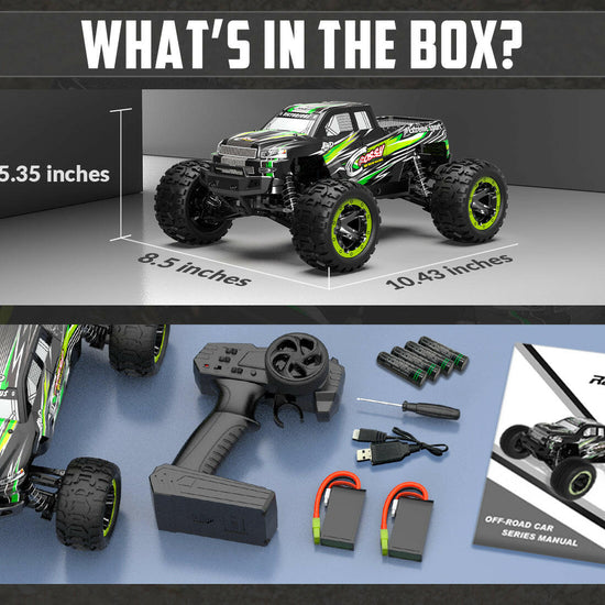 RACENT Crossy 1/16 RC Truck 30mph High Speed Racing Remote Control Car Great Gift EXHOBBY Dealer.