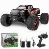 Racent 1:16 Remote Control Car 30MPH High Speed 4WD Off-Road RC Monster Truck Red (With Green Car Shell) EXHOBBY Dealer.