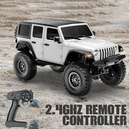 RACENT RCS24 Off Road 1/24 RC Rock Crawlers with LED 4WD Remote Control Truck EXHOBBY Dealer.