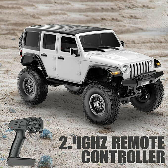 RACENT RCS24 Off Road 1/24 RC Rock Crawlers with LED 4WD Remote Control Truck EXHOBBY Dealer.