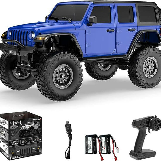 RACENT 1/24 RC Crawlers 4WD Off Road All Terrain LED - EXHOBBY