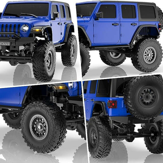 RACENT 1/24 RC Crawlers 4WD Off Road All Terrain LED - EXHOBBY