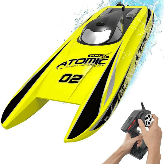 VOLANTEXRC Atomic 45mph High Speed Brushless Remote Control RC Boat (79204) RTR EXHOBBY Dealer.