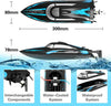 VOLANTEXRC Vector30 Mini Self Righting RC Pool Boat for Kids and Adults RTR Black EXHOBBY Dealer.