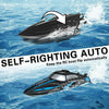 VOLANTEXRC Vector30 Mini Self Righting RC Pool Boat for Kids and Adults RTR Black EXHOBBY Dealer.