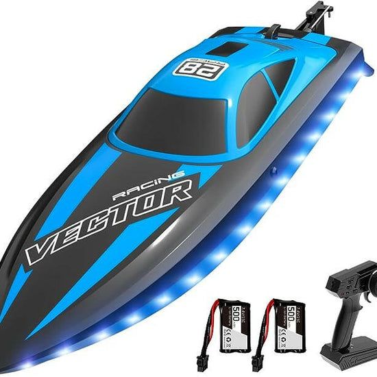 VOLANTEXRC RC Toyboat with Lights can be done in the Pools and Lakes-EXHOBBY