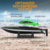 VOLANTEXRC RC Electric Boat 795-6 Green with Lights-EXHOBBY