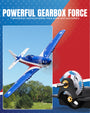 VOLANTEXRC 4-CH Airplanes P51 Mustang "Miss America" WWII Remote Control Airplane for Beginners with Xpilot Stabilization System