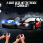 RACENT Speedster: 1:24 RC Car, 10MPH, LED, Drift Wheels EXHOBBY Dealer.