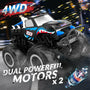 STEMTRON Amphibious Remote Control Car 1:20 All Terrain Off-Road Waterproof RC Monster Truck(Blue） EXHOBBY Dealer.