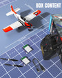 VOLANTEXRC T28 Trojan 4ch RC Trainer Airplane for Beginners with Xpilot Stabilization System （White）