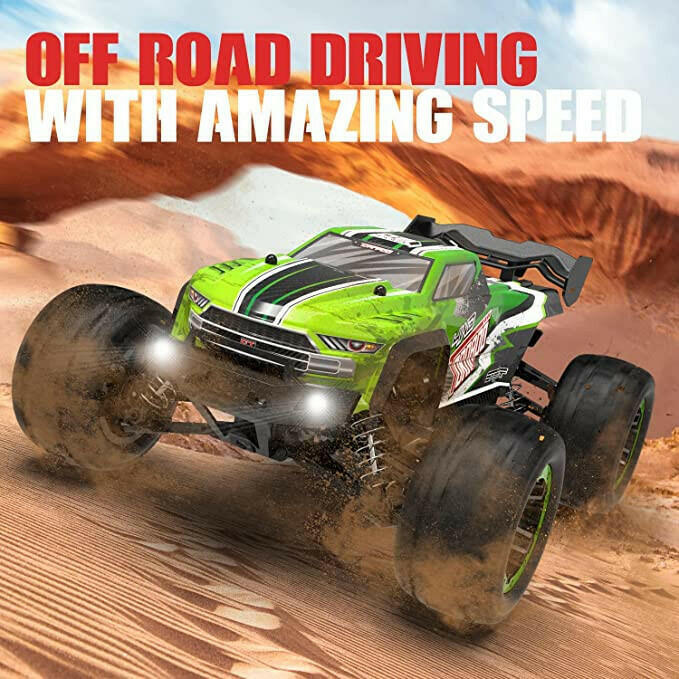 RACENT Tornado 1/16 4WD Off Road RC Monster Truck 30mph Fast High Speed EXHOBBY Dealer.