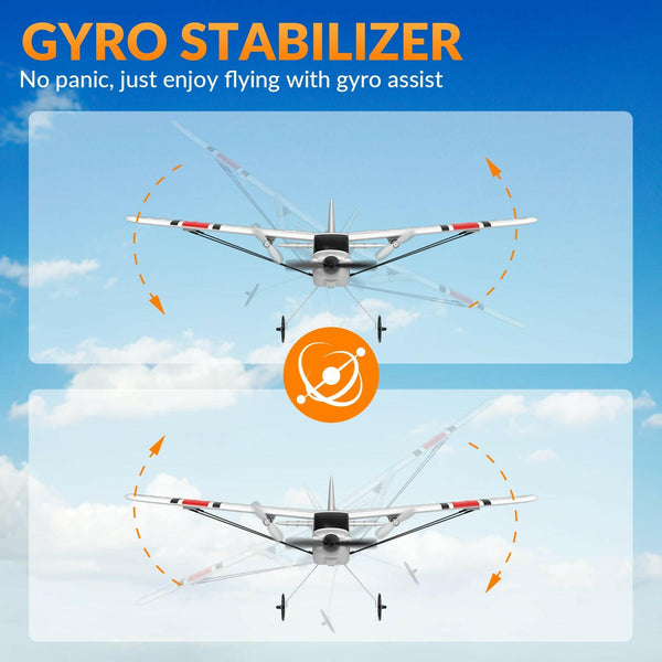 VOLANTEXRC Sport Cub RC Plane for Beginners Gyro 2CH Remote Control Airplane EXHOBBY Dealer.
