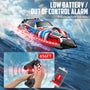 VOLANTEXRC Arrobolt Lumen S Brushless 35+MPH Fast RC Boat for Lakes RED